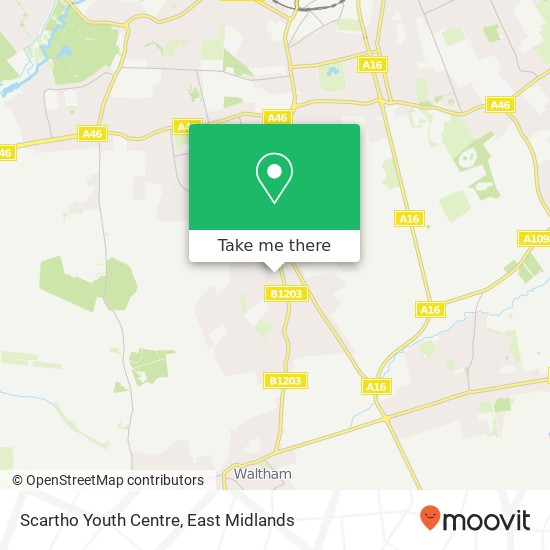 Scartho Youth Centre map