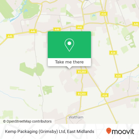 Kemp Packaging (Grimsby) Ltd map