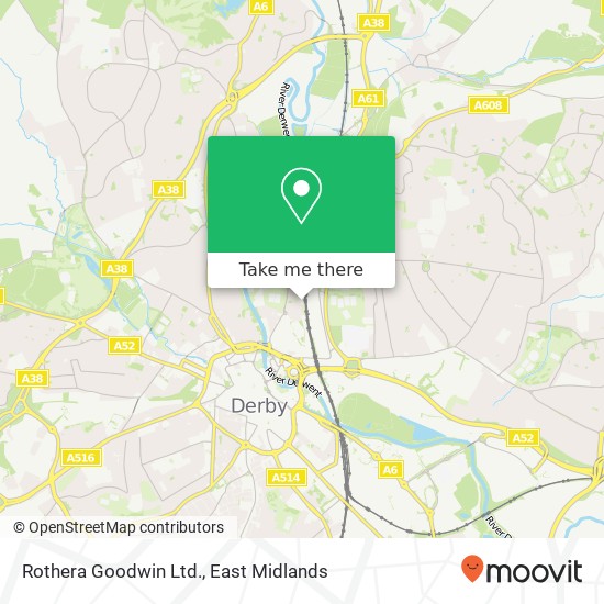 Rothera Goodwin Ltd. map