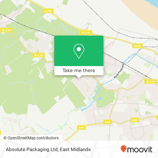 Absolute Packaging Ltd map