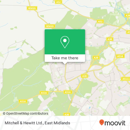 Mitchell & Hewitt Ltd. map