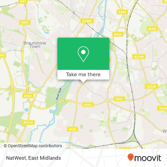NatWest map