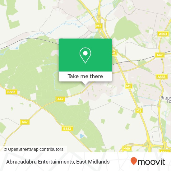 Abracadabra Entertainments map