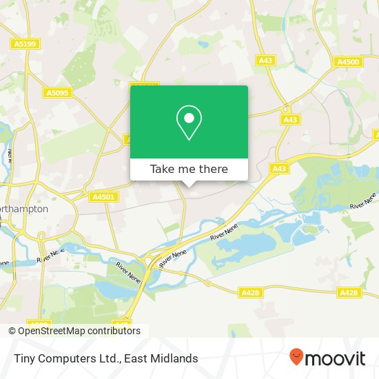 Tiny Computers Ltd. map