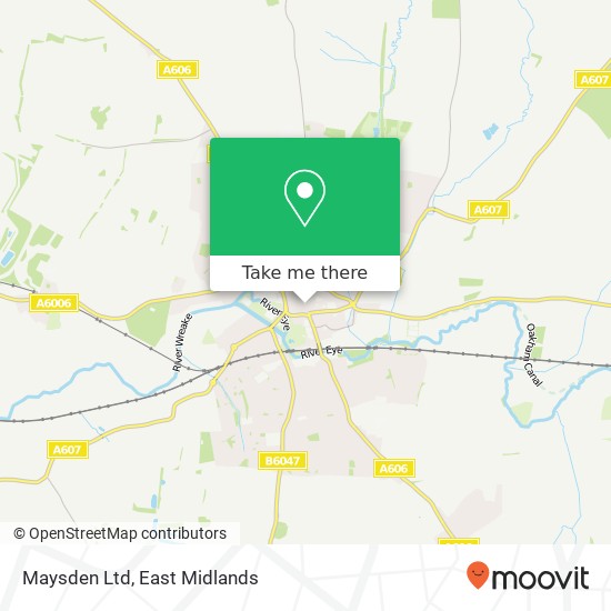 Maysden Ltd map