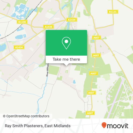 Ray Smith Plasterers map