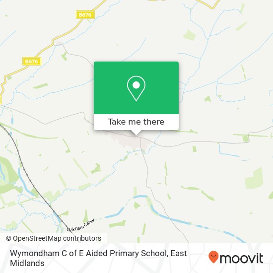 Wymondham C of E Aided Primary School map