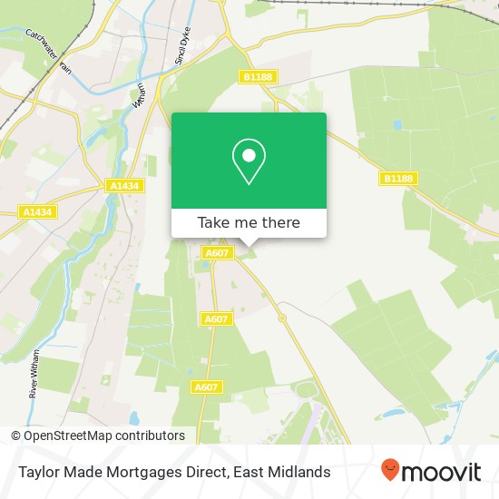 Taylor Made Mortgages Direct map