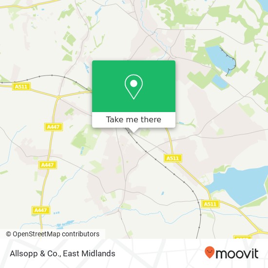 Allsopp & Co. map
