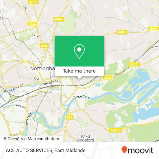 ACE AUTO SERVICES map