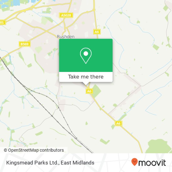 Kingsmead Parks Ltd. map