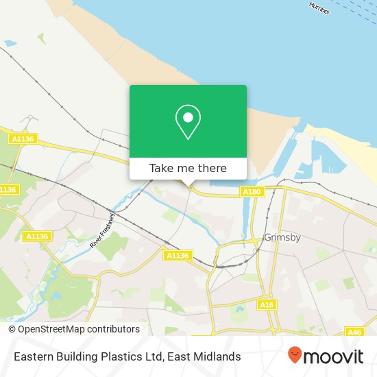 Eastern Building Plastics Ltd map
