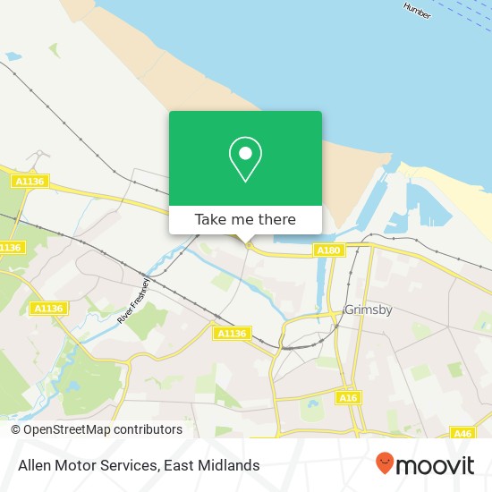 Allen Motor Services map