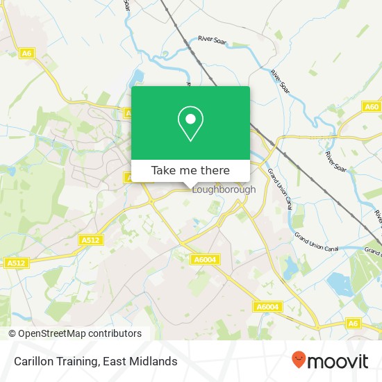 Carillon Training map