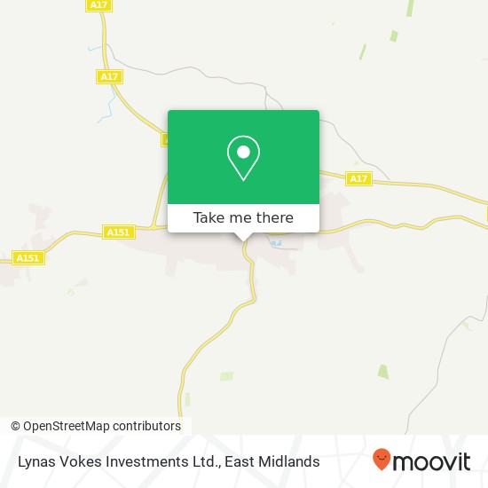 Lynas Vokes Investments Ltd. map