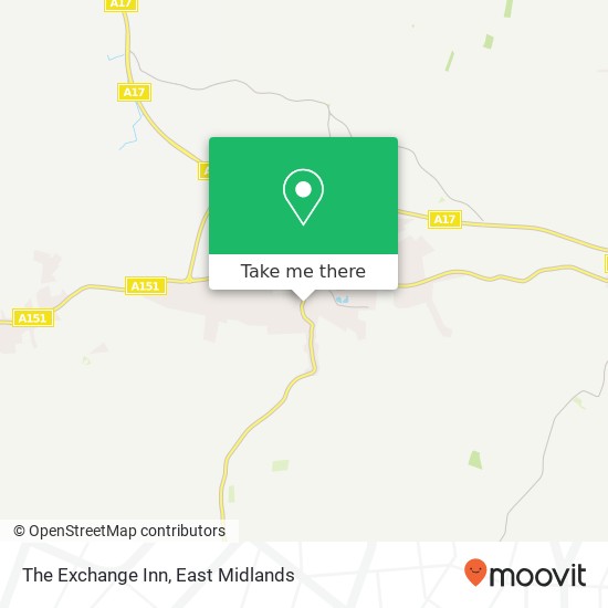The Exchange Inn map