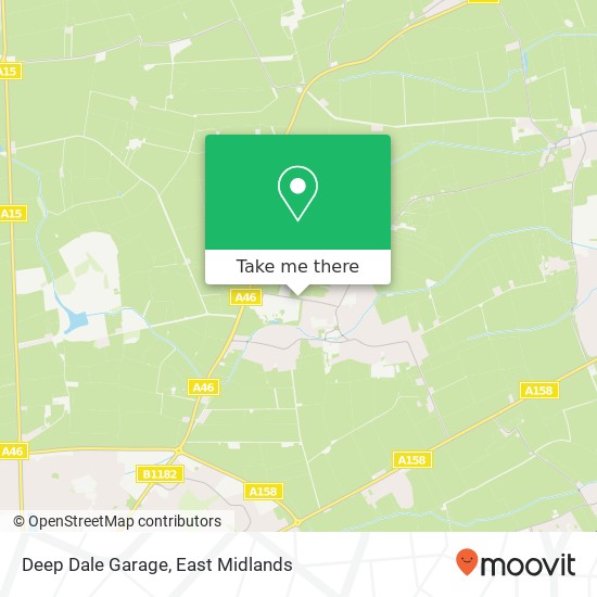 Deep Dale Garage map