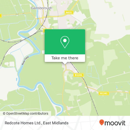 Redcote Homes Ltd. map