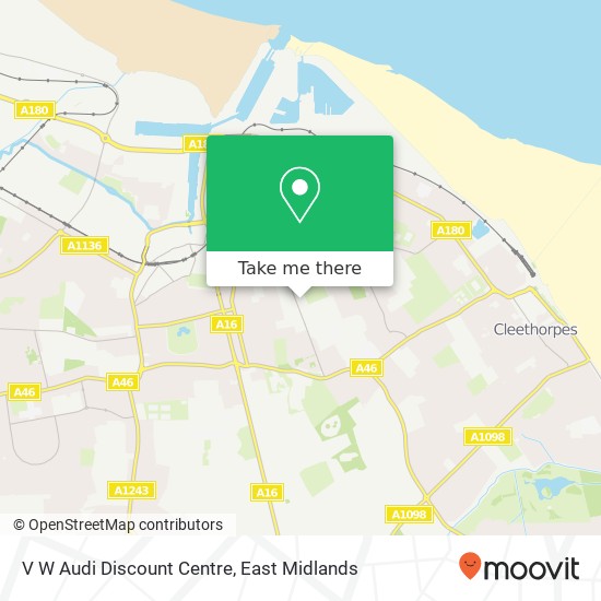 V W Audi Discount Centre map