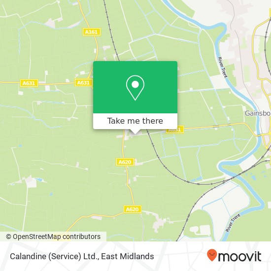 Calandine (Service) Ltd. map