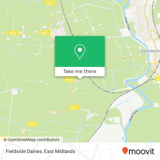 Fieldside Dairies map