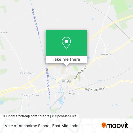 Vale of Ancholme School map
