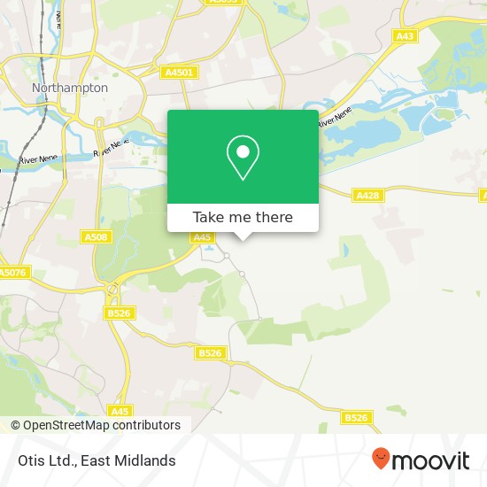 Otis Ltd. map