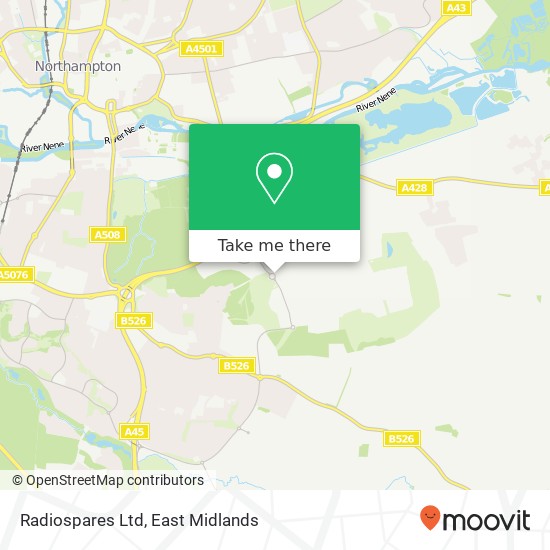 Radiospares Ltd map
