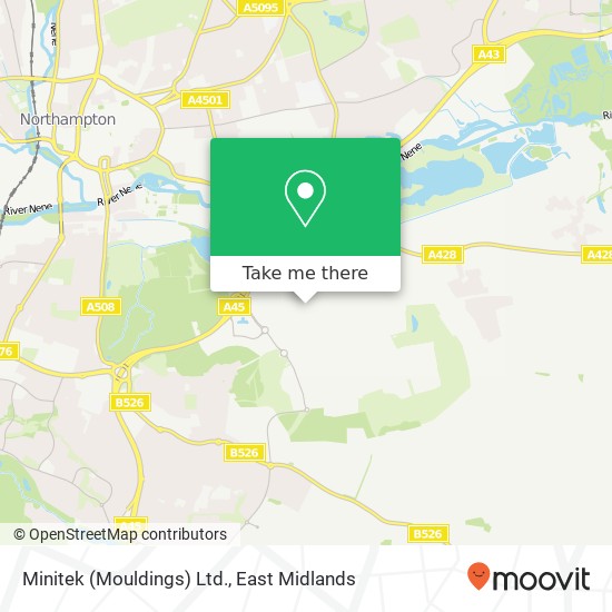 Minitek (Mouldings) Ltd. map