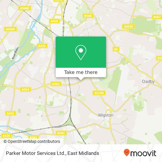 Parker Motor Services Ltd. map