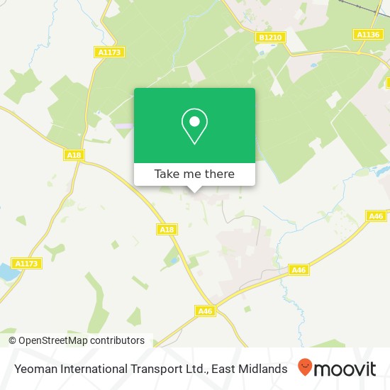 Yeoman International Transport Ltd. map