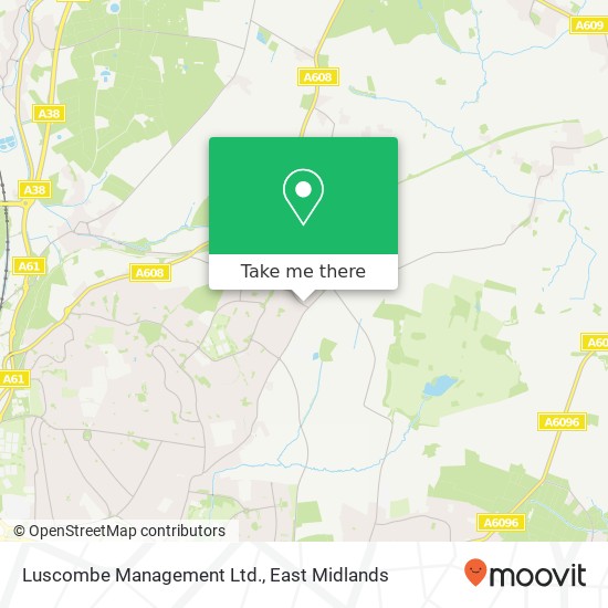 Luscombe Management Ltd. map