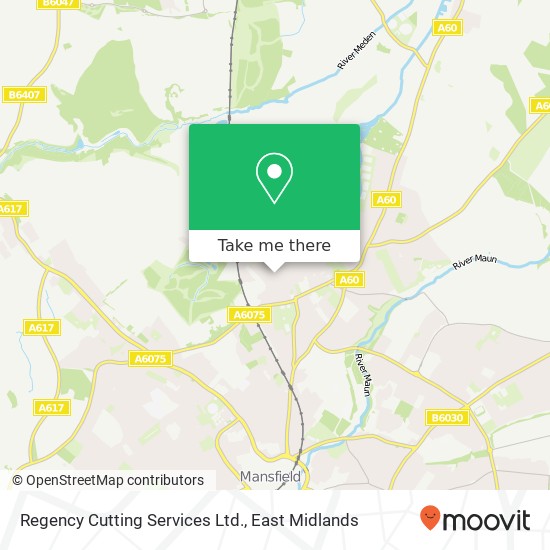 Regency Cutting Services Ltd. map