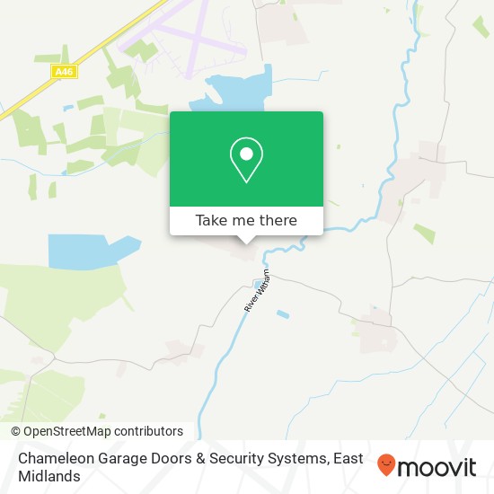 Chameleon Garage Doors & Security Systems map