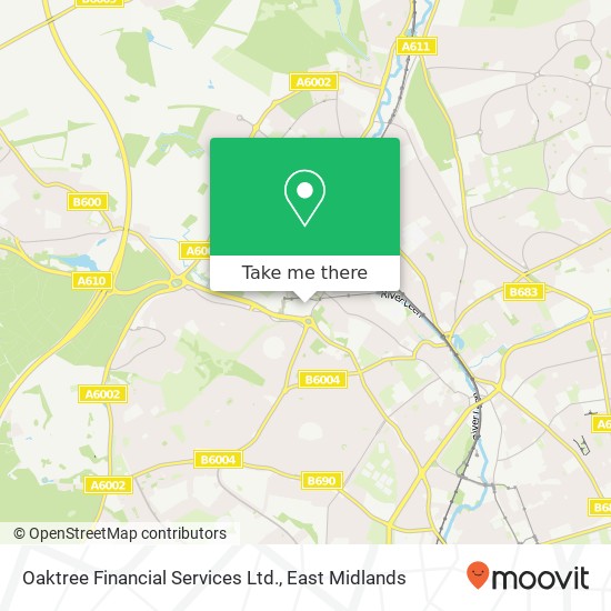 Oaktree Financial Services Ltd. map