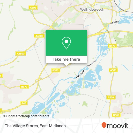 The Village Stores map