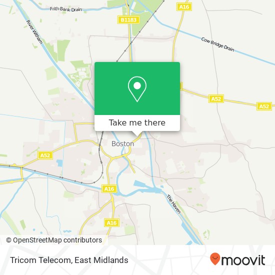 Tricom Telecom map