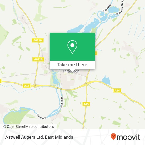 Astwell Augers Ltd map