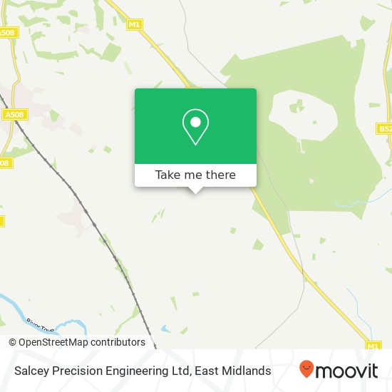 Salcey Precision Engineering Ltd map