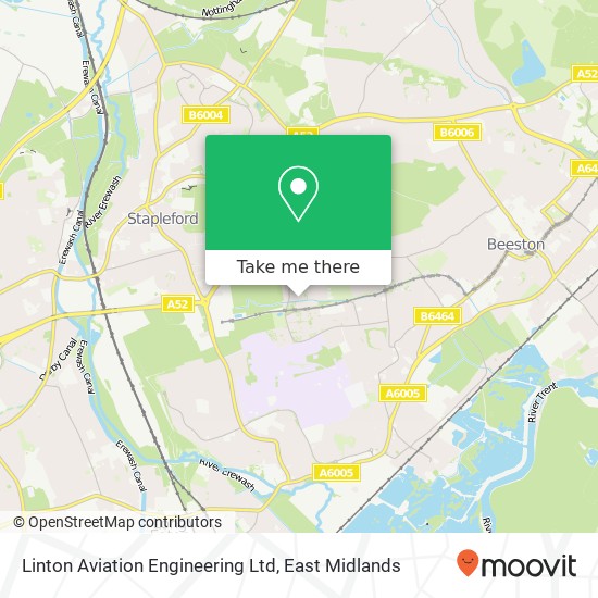 Linton Aviation Engineering Ltd map