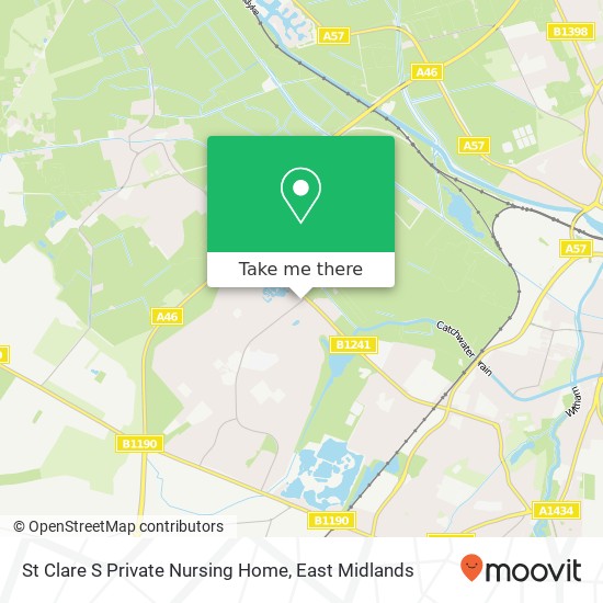 St Clare S Private Nursing Home map