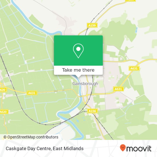 Caskgate Day Centre map