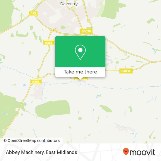 Abbey Machinery map
