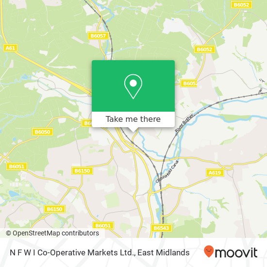 N F W I Co-Operative Markets Ltd. map