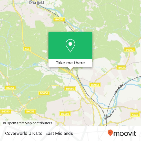 Coverworld U K Ltd. map