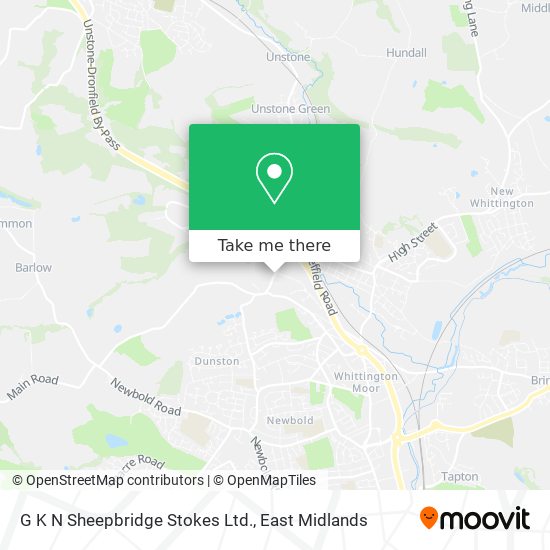 G K N Sheepbridge Stokes Ltd. map