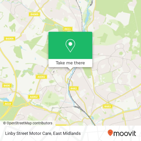 Linby Street Motor Care map