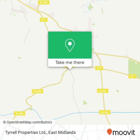 Tyrrell Properties Ltd. map