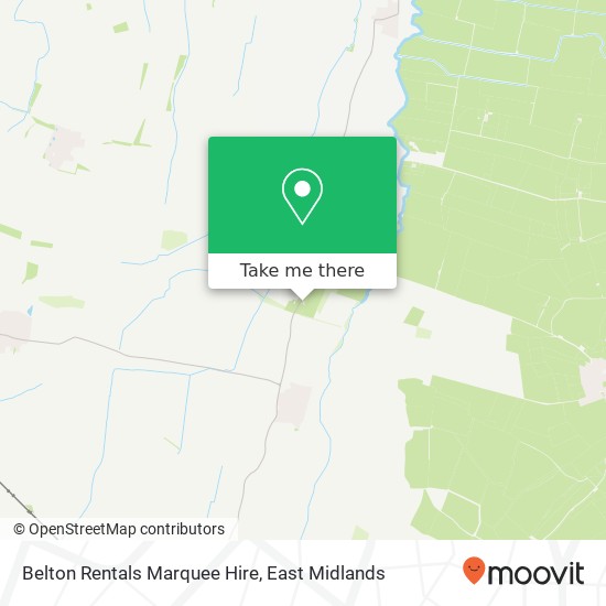 Belton Rentals Marquee Hire map