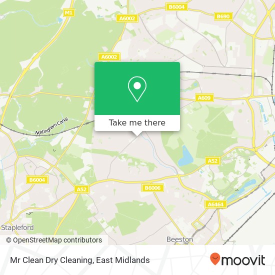 Mr Clean Dry Cleaning map